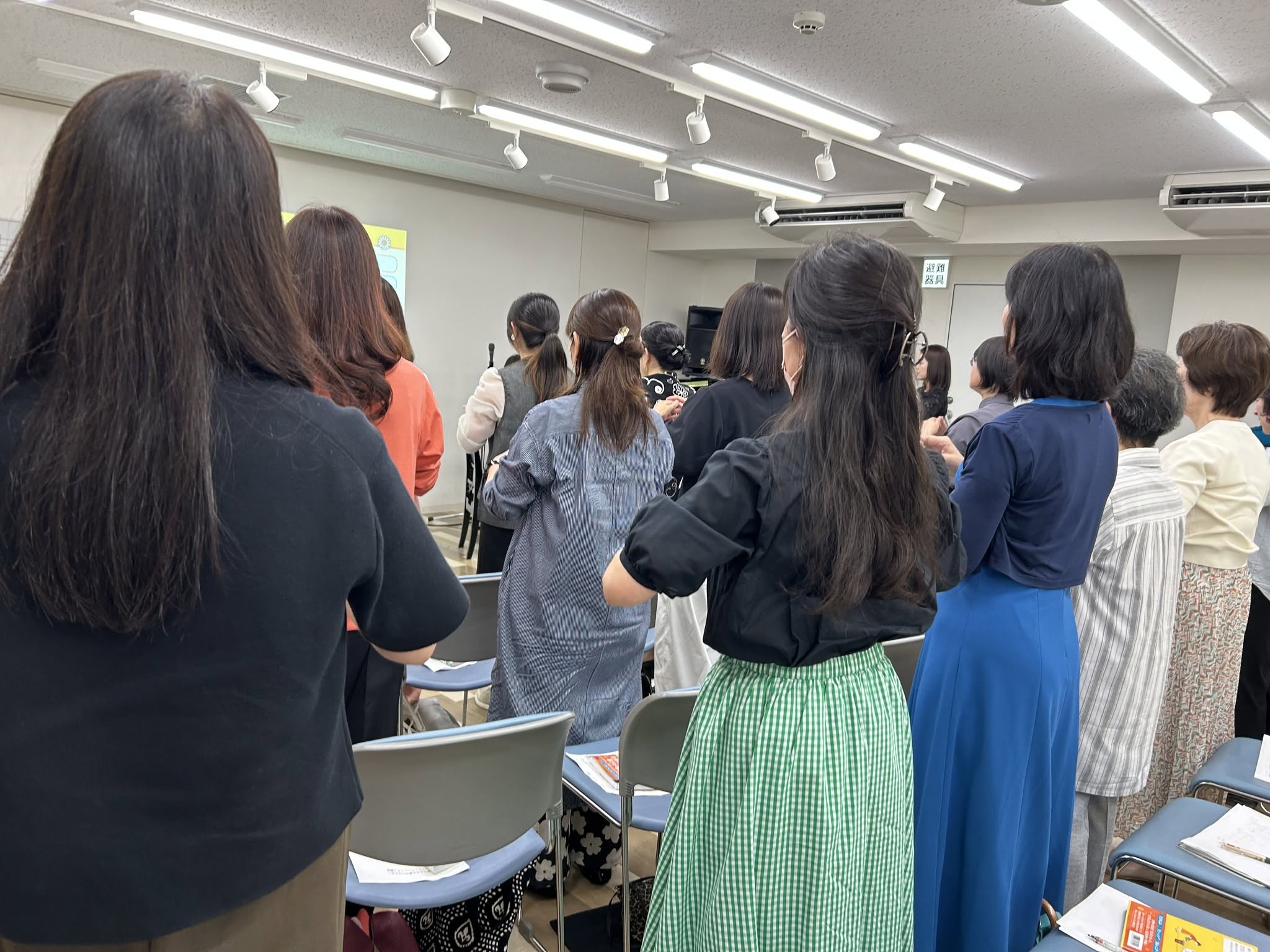 広島ソルフェージュセミナーの体験風景